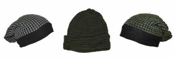 Beanies made of cotton