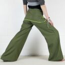 Yoga hippie pantalón - oliva-verde