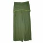 Yoga hippie pantalón - oliva-verde