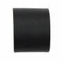 Leather bracelet blank -L- - black