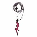 Pendant for necklace - Lightning - 02 - pink