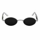 Retro Sonnenbrille - transparent