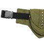 Riñonera - Jerry - verde oliva - Cinturón con bolsa - Cangurera con varios bolsillos