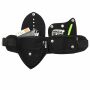 Riñonera - Jerry - negro - Cinturón con bolsa - Cangurera con varios bolsillos