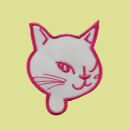 Patch - Ombrellamento testa di gatto - rosa-bianco - Patch