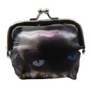 70s Up Purse Small clip - Cat - Money pouch