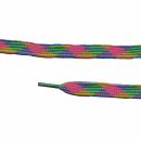 Shoelaces - pink-green-blue - approx. 110 x 1,5 cm