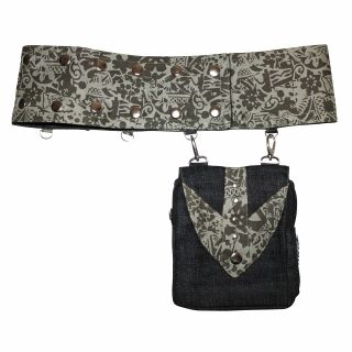 borsa cintura - Amy - Modello 03 - Cintura con tasca removibile