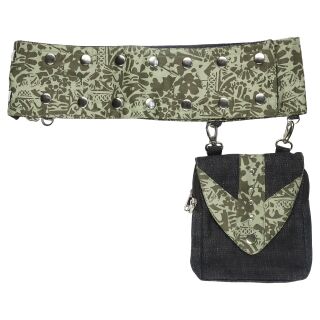 Gürteltasche - Amy - Muster 03 - Gürtelband mit abnehmbarer Tasche