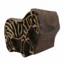 Wooden Stamp - Zebra - 1,9 inch - Stamp made of wood