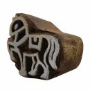 Wooden Stamp - Horse - left - 1,2 inch - Stamp made of wood