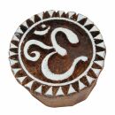 Wooden Stamp - Om 01 - 1,2 inch - Stamp made of wood