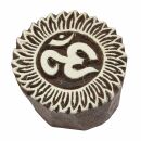 Wooden Stamp - Om 02 - 1,2 inch - Stamp made of wood