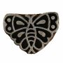 Sello de madera - mariposa 02 - 3,5 cm - Madera