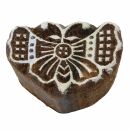 Stempel aus Holz - Schmetterling 03 - 4 cm - Holzstempel