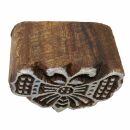 Timbro in legno - farfalla 03 - 4 cm - Legno