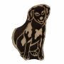 Wooden Stamp - Dog - 2,3 inch - Stamp made of wood