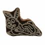 Wooden Stamp - Rabbit 03 - 1,5 inch - Stamp made of wood