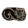 Wooden Stamp - Cat 02 - 1,7 inch - Stamp made of wood