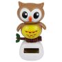 Solar Wobble Figure - Owl - beige