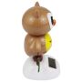 Solar Wobble Figure - Owl - beige