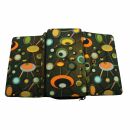 70s Up Coin purse middle size - Retro-pattern 08 - Atomic - Money pouch