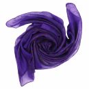 Pañuelo de algodón - Estampado de India 1 - lila 2 - Pañuelo cuadrado para el cuello