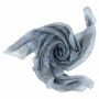 Pañuelo de algodón - Estampado de India 1 - gris claro - Pañuelo cuadrado para el cuello
