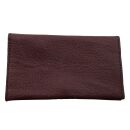 Borsa tabacco realizzata in pelle - bordeaux - Borsa tabacco