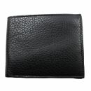 Purse made of smooth leather - medium - black - Wallet -...