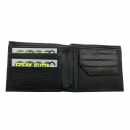Purse made of smooth leather - medium - black - Wallet -...