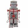 Robot giocattolo - argento - robot di latta - giocattoli da collezione