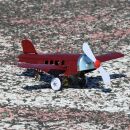 Juguete de hojalata - Avion - rojo - Avione hojalata