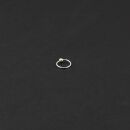Segment ring with ball 2 - Septum ring - silver
