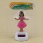 Solar Wobble Figure - Hula Girl - pink