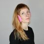 Ohrenwärmer - Ohrenschützer - Ohrwärmer - rosa - groß