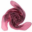 Sciarpa di cotone - Modello dallIndia 1 - rosa 2 - foulard quadrato