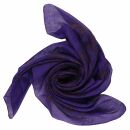 Cotton Scarf - Elephant - purple - red-black - squared kerchief