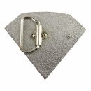Lose Gürtelschnalle - auswechselbare Schnalle für Gürtel - Wechselschnalle - Diamant