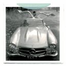 Cartolina dauguri - Gullwing Mercedes Benz di Philip...