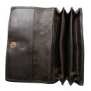 Purse made of smooth leather - black - Wallet - Pocket