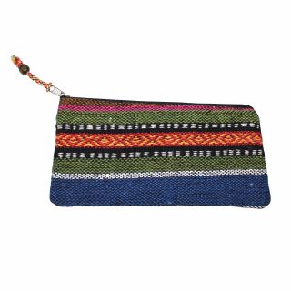 Pencil case made of cotton - 9,4 x 5,1 inch - Pocket - knitting pattern 05