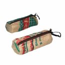 Pencil case made of jute sack - recycled round - Pocket
