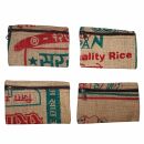 Pencil case made of jute sack - recycled - Pocket