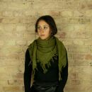 Kufiya - green-olive green - green-olive green - Shemagh - Arafat scarf
