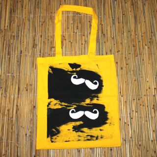 Bolsa de tela - Moustache - Bolsa de mano