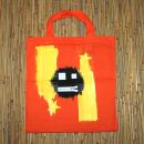 Stofftasche - Zipper Smile 3 - Stoffbeutel -...