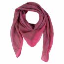 Cotton Scarf - Indian pattern 1 - pink 2 - squared kerchief