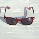 Freak Scene gafas de sol - M - rojo transparente