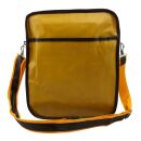 70s Shoulder bag - S-7008-11 yellow- brown - Sling bag